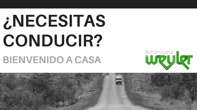 ¿Necesitas conducir?