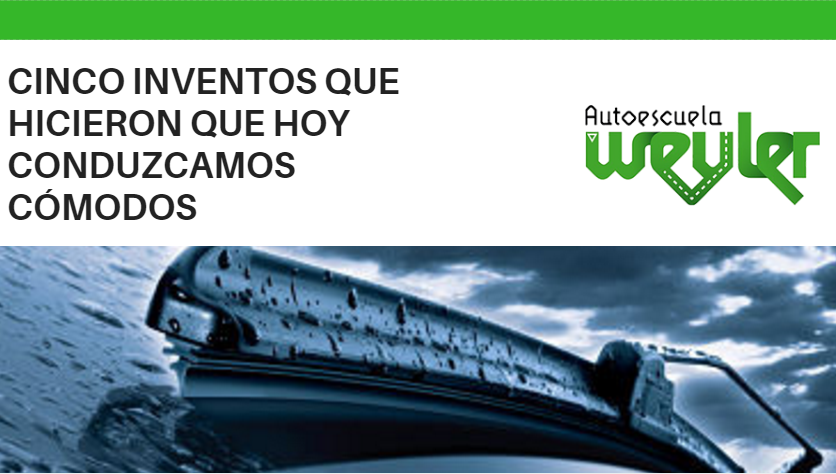 Cinco inventos que hicieron que hoy conduzcamos cómodos