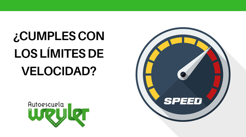 ¿Cumples con los límites de velocidad?