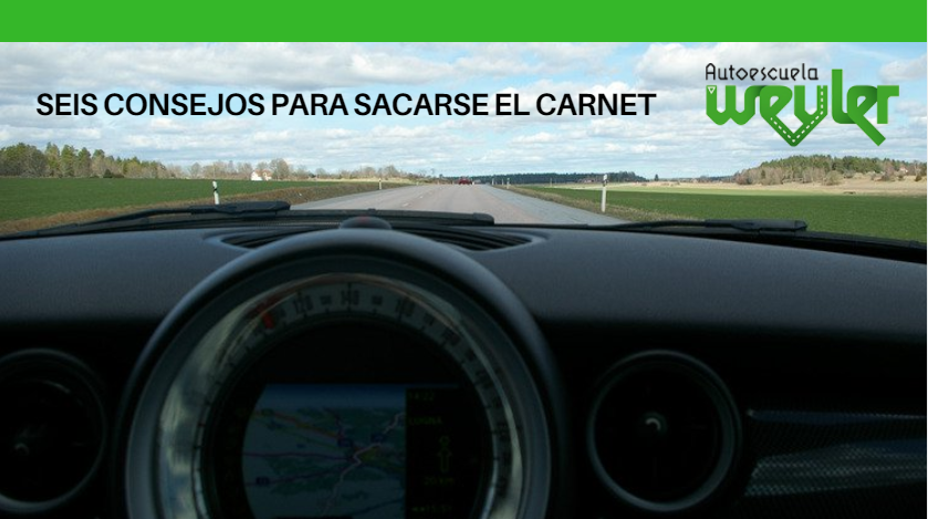 Seis consejos para sacarse el carnet