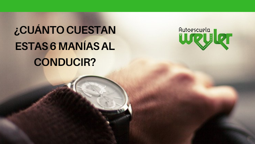 ¿Cuánto cuestan estas 6 manías al conducir?