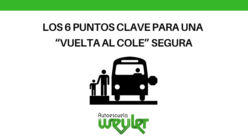 Los 6 puntos clave para una “vuelta al cole” segura