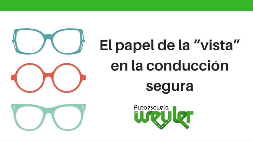 El papel de la “vista” en la conducción segura