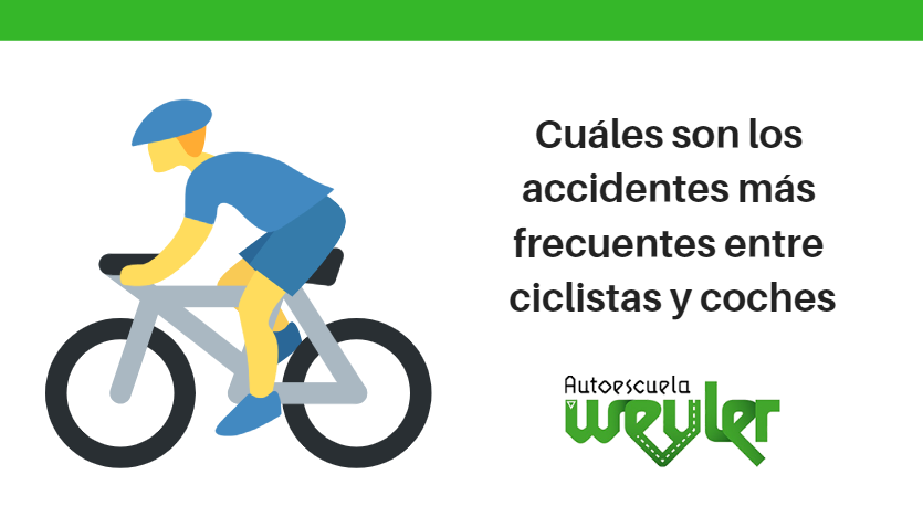 Cuáles son los accidentes más frecuentes entre ciclistas y coches