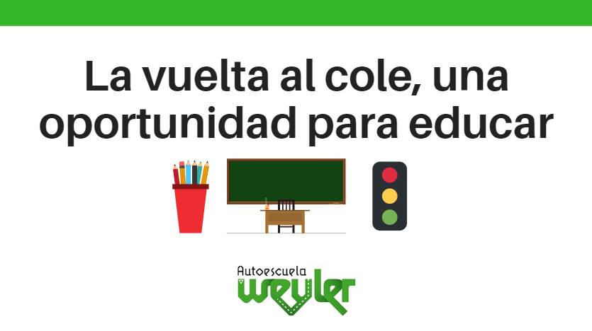 La vuelta al cole, una oportunidad para educar