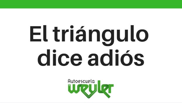 El triángulo dice adiós